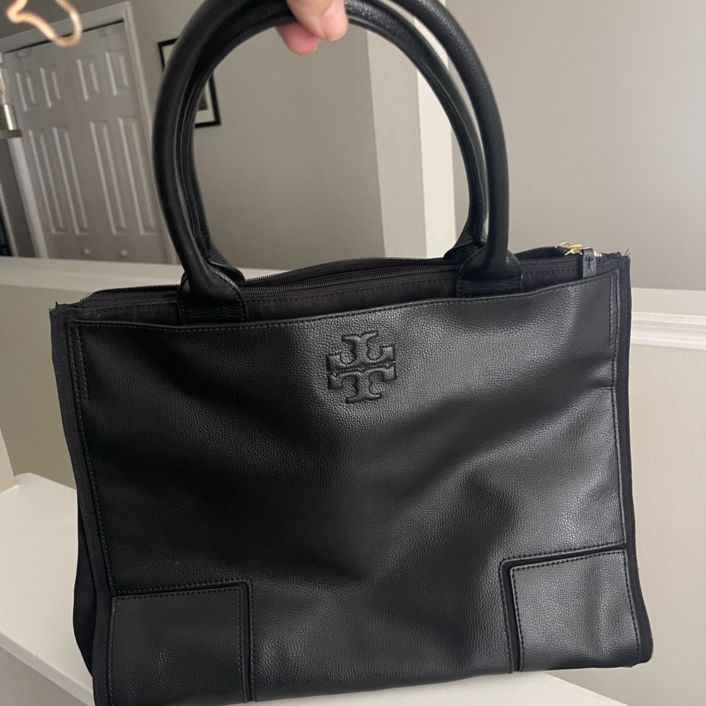 Tory Burch Laptop leather tote- great condition - Picture 3 of 6